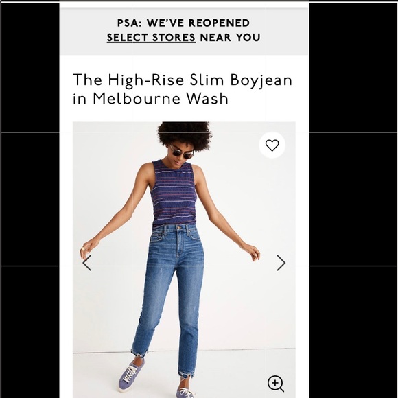 Madewell slim boyfriend jean - Picture 8 of 8